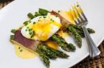 Asparagus, egg & Parma Ham